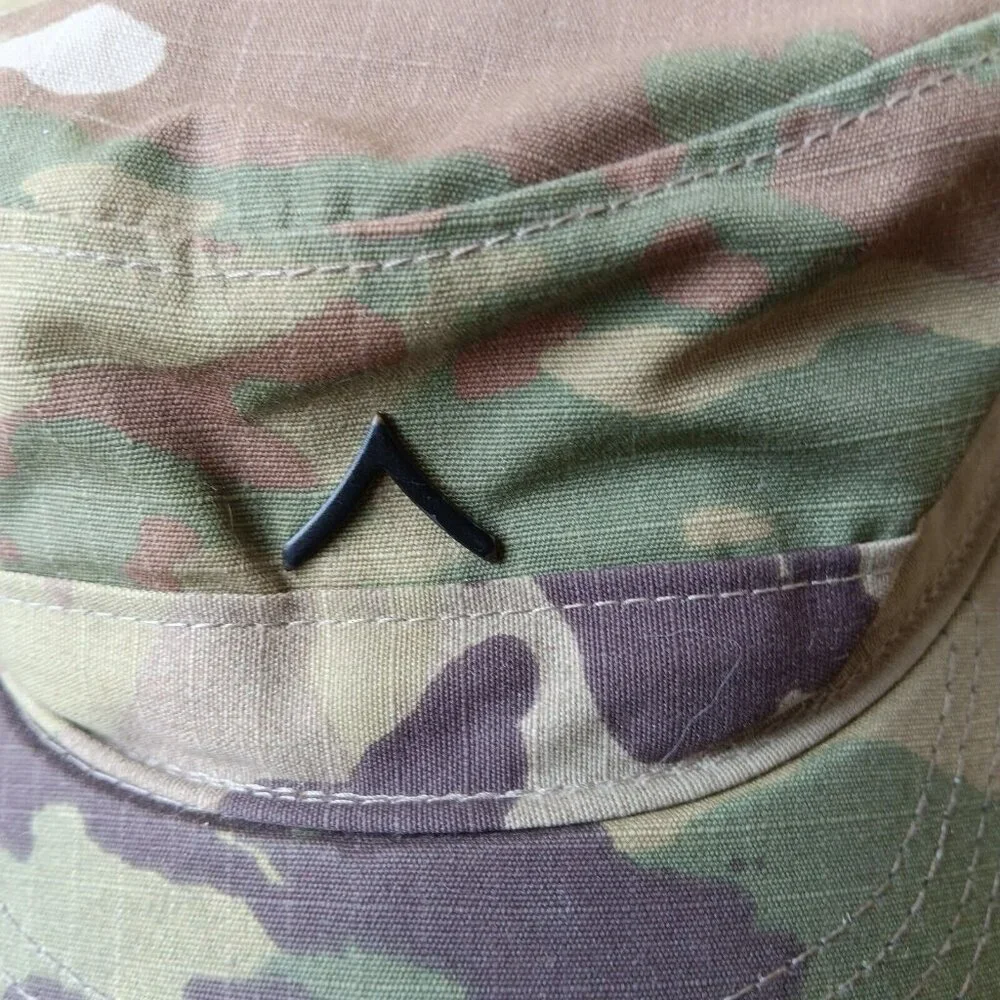 US‎ Army Patrol Camo Cap Mens Size 7&3/8 Fitted Hat